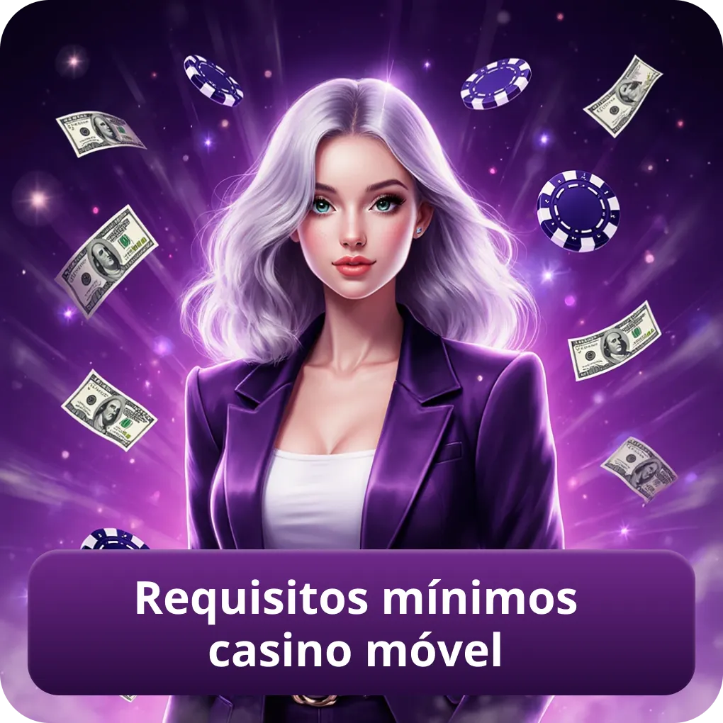 Requisitos mínimos casino móvel